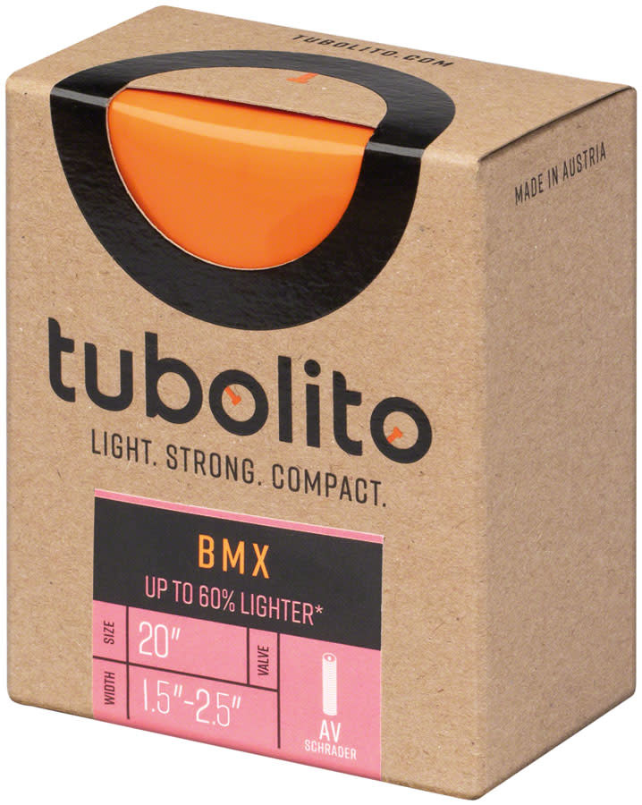 tubolito Tubolito Tubo BMX Tube 20 x 1.5 2.5 40mm Schrader Valve Totally Spoke d