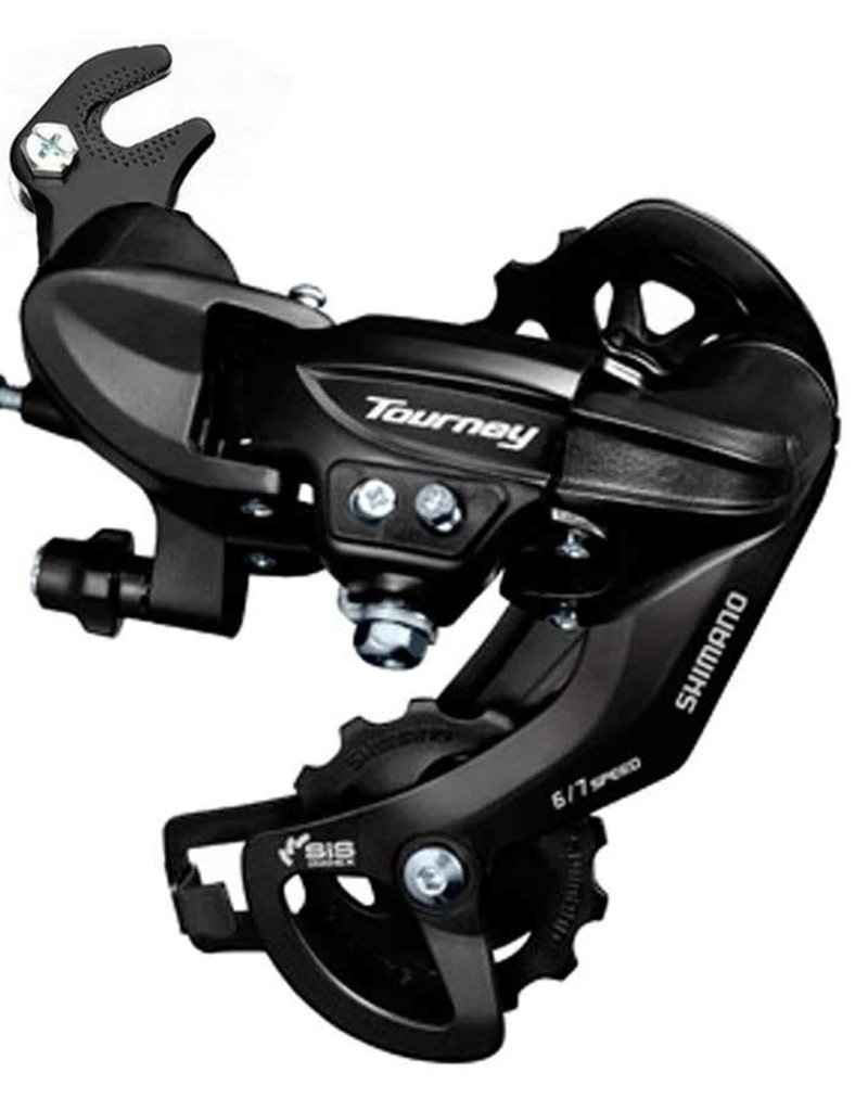 Shimano Shimano Turney RD-TY300, Rear derailleur, 6/7sp., SGS, Black, With adapter