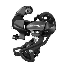 Shimano REAR DERAILLEUR, RD-TX800, TOURNEY TX, 7/8-SPEED, DIRECT ATTACHMENT TYPE, BLACK, IND.PACK