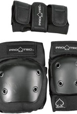 Pro-tec Pro-Tec Junior 3-Pack Pad Set Black Medium