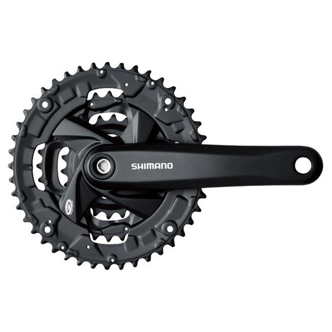 Shimano FRONT CHAINWHEEL, FC-M371-L, FOR REAR 9-SPEED, 175MM