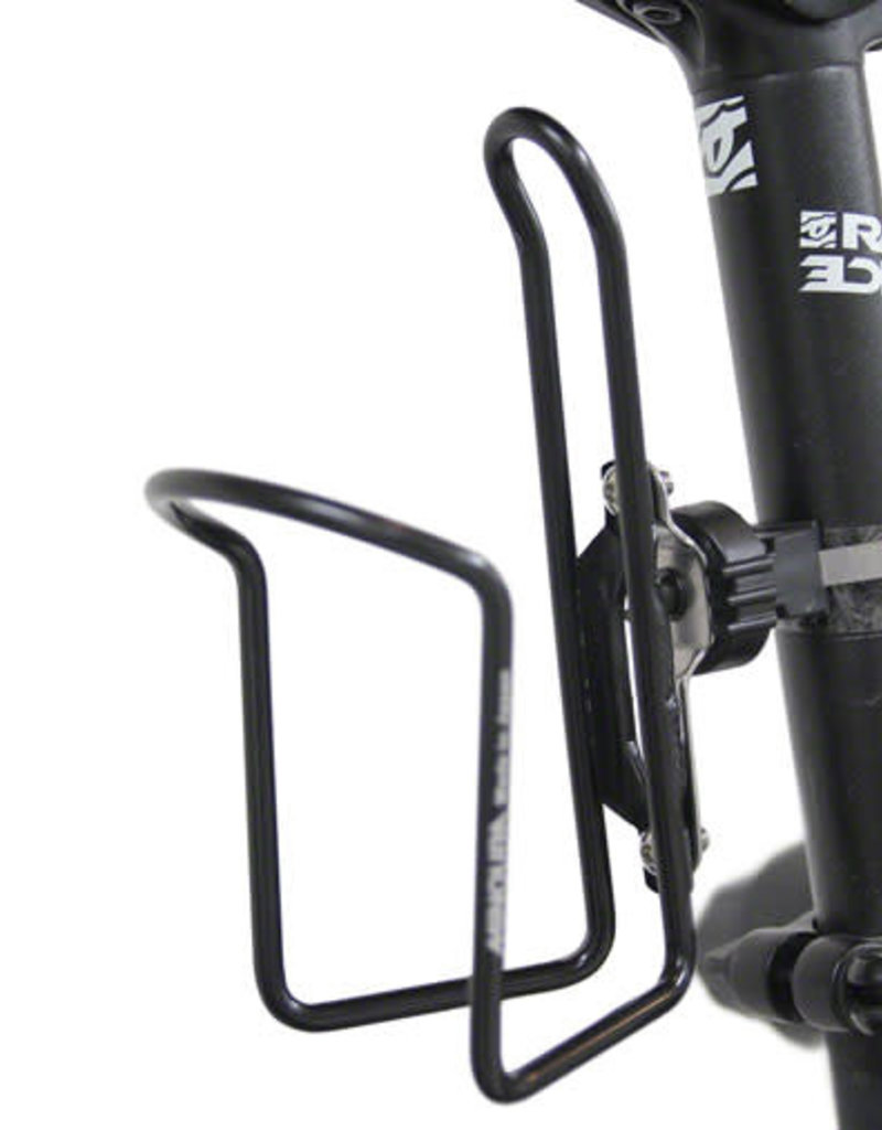 MINOURA Minoura Clamp-on Bottle Cage Holder -  22-35mm Black