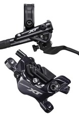 Shimano DISC BRAKE ASSEMBLED SET/J-KIT, XT, BL-M8100(L), BR-M8120(F), METAL PAD(W/FIN), 1000MM HOSE(SM-BH90-SBM BLACK)