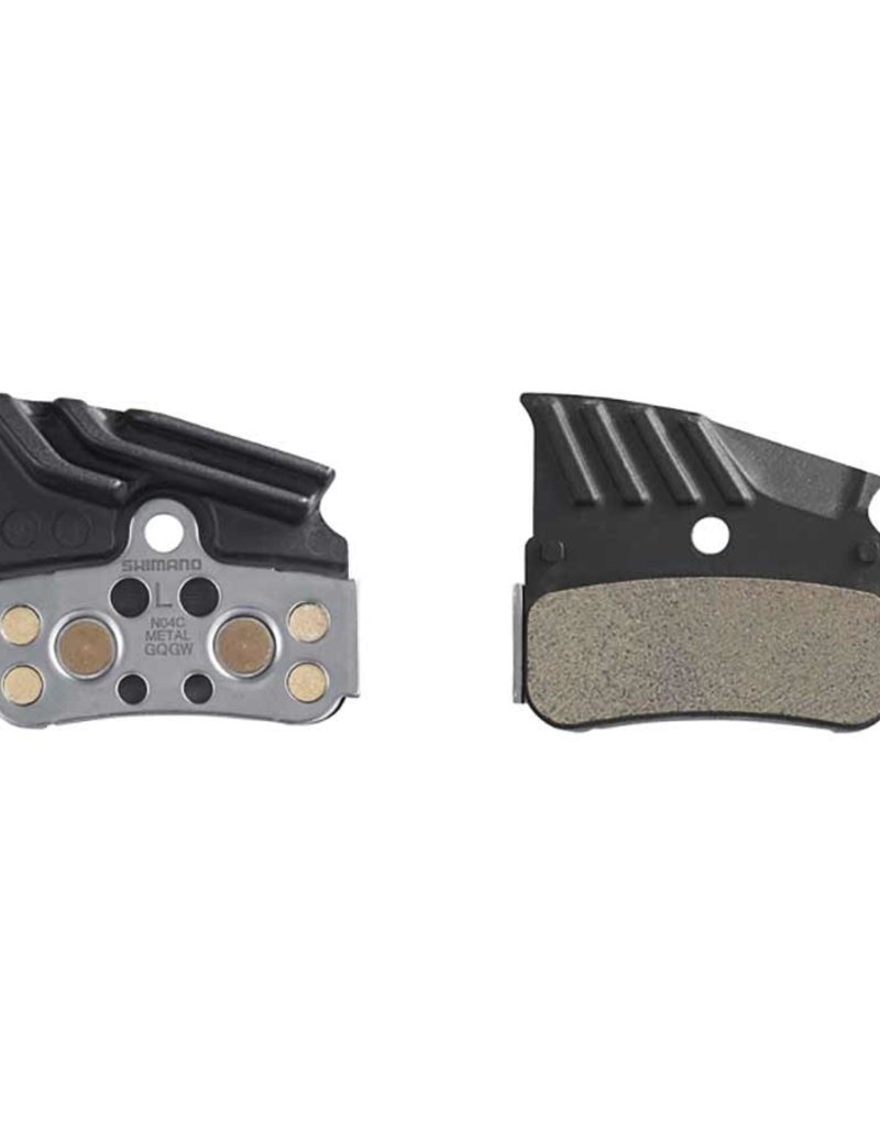 Shimano Shimano, N04C, Disc Brake Pads, Shape: Shimano N-Type, Metallic, Pair