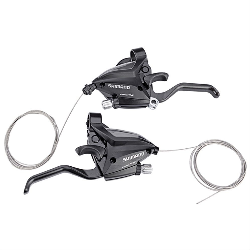 Shimano SHIMANO SHIFT BRAKE LEVER SET ST EF500 2A 3X7SPEED EZ F Totally Spoke d