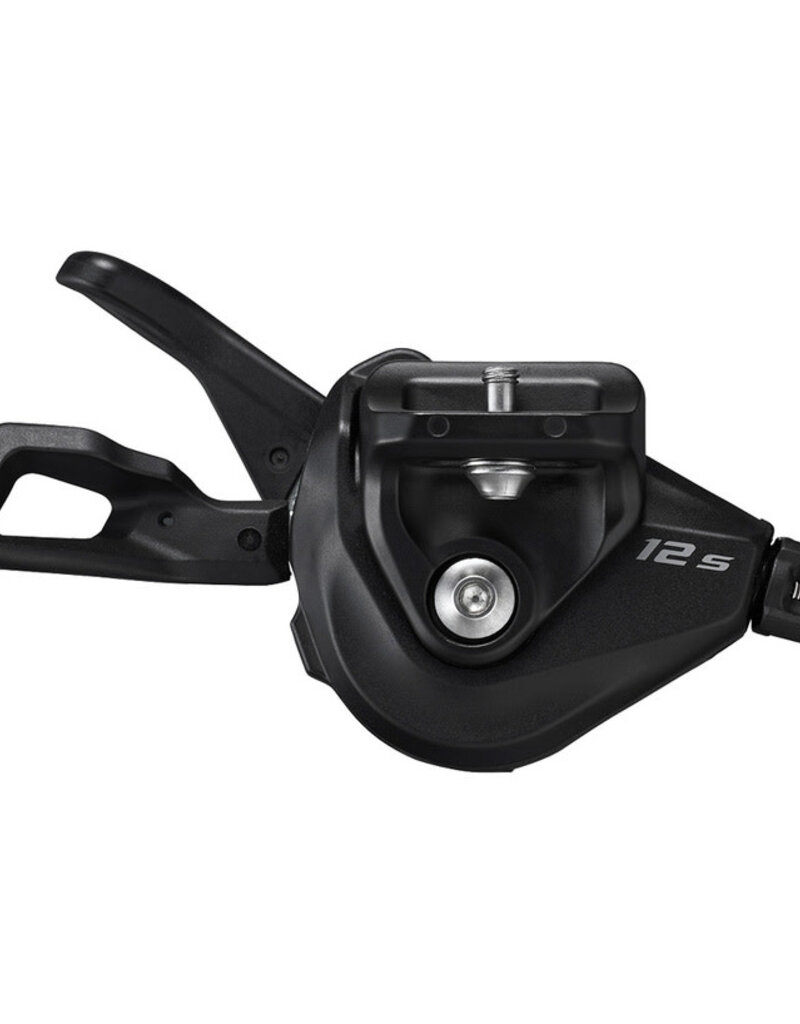 Shimano SHIFT LEVER, SL-M6100-IR, DEORE, RIGHT, I-Spec EV, 12-SPEED RAPIDFIRE PLUS 2050MM INNER, W/O OGD, BLACK OT-SP41S (1880MM), 6MM CAP X 3, NOSE CAP X 1