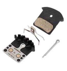 Shimano Shimano, J-Type, Disc Brake Pads, Shape: Shimano G-Type/F-Type/J-Type, Metallic, Pair, IBPJ04CMFA