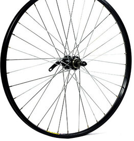 26' Rear wheel freewheel (spin on) disc 6 bolts black alloy with Q.R.