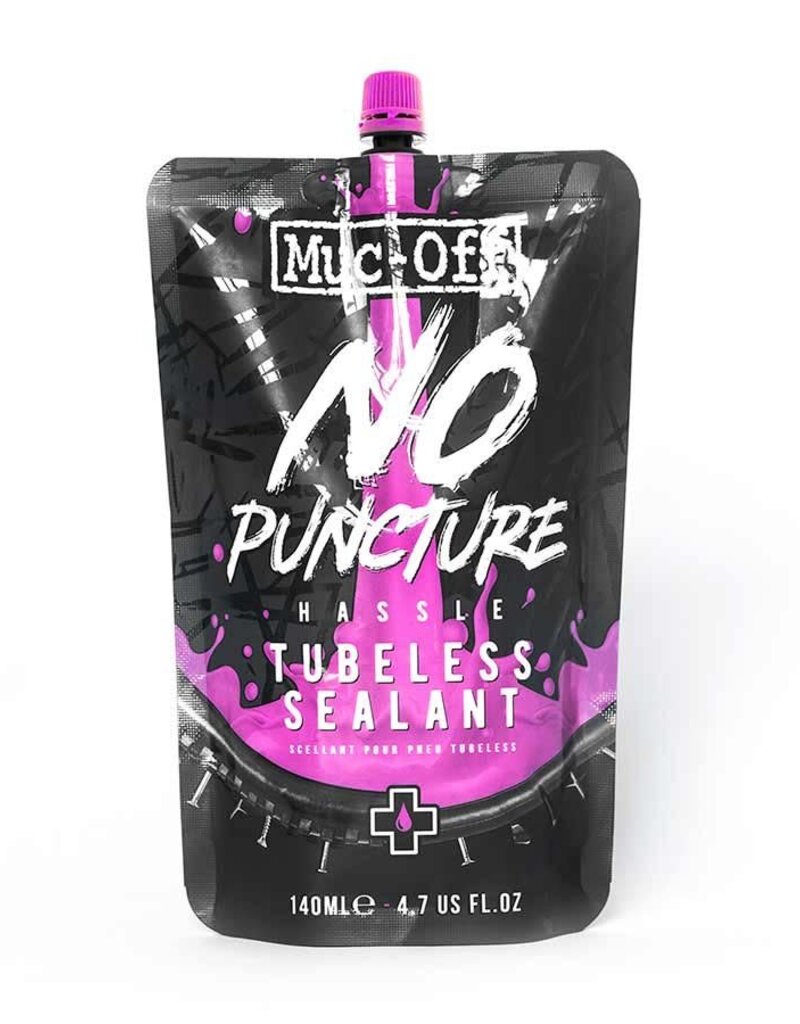 Muc-Off Muc-Off, No Puncture Hassle Tubeless Sealant Pouch, 140ml