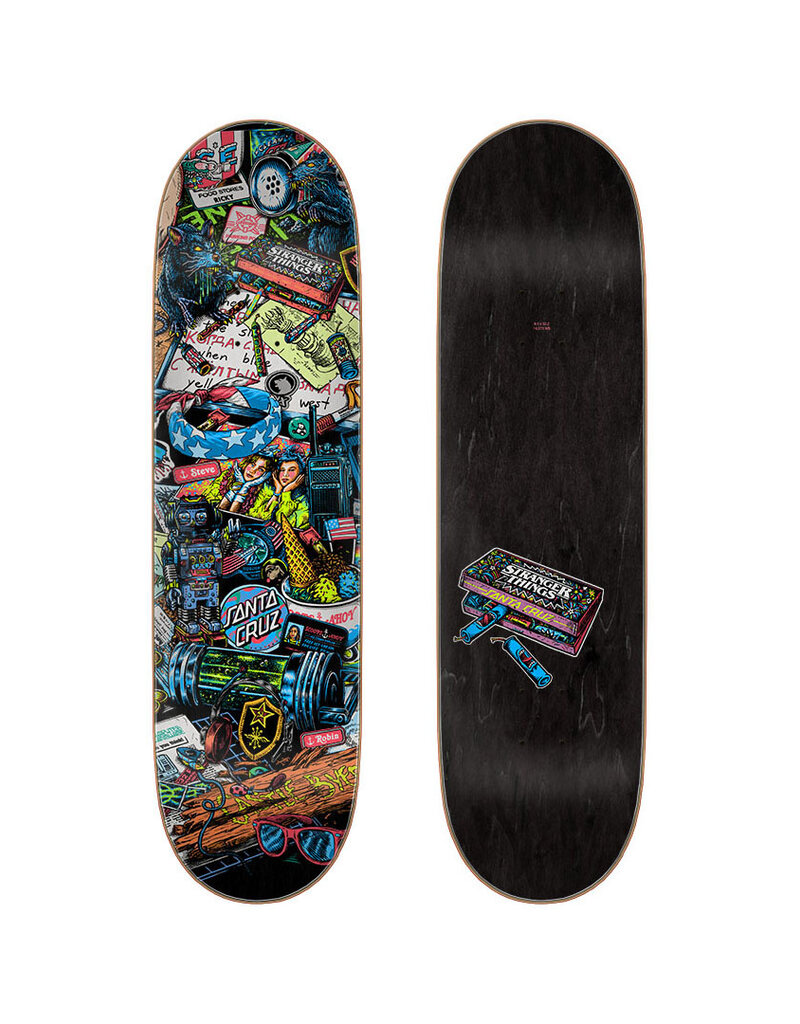 Santa Cruz Santa Cruz Stranger Things Season Deck 8.5"x32.2"