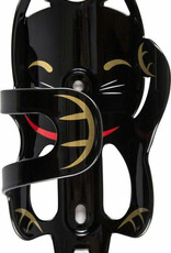 Portland Design Works The Lucky Cat Cage Bottle Cage, Black