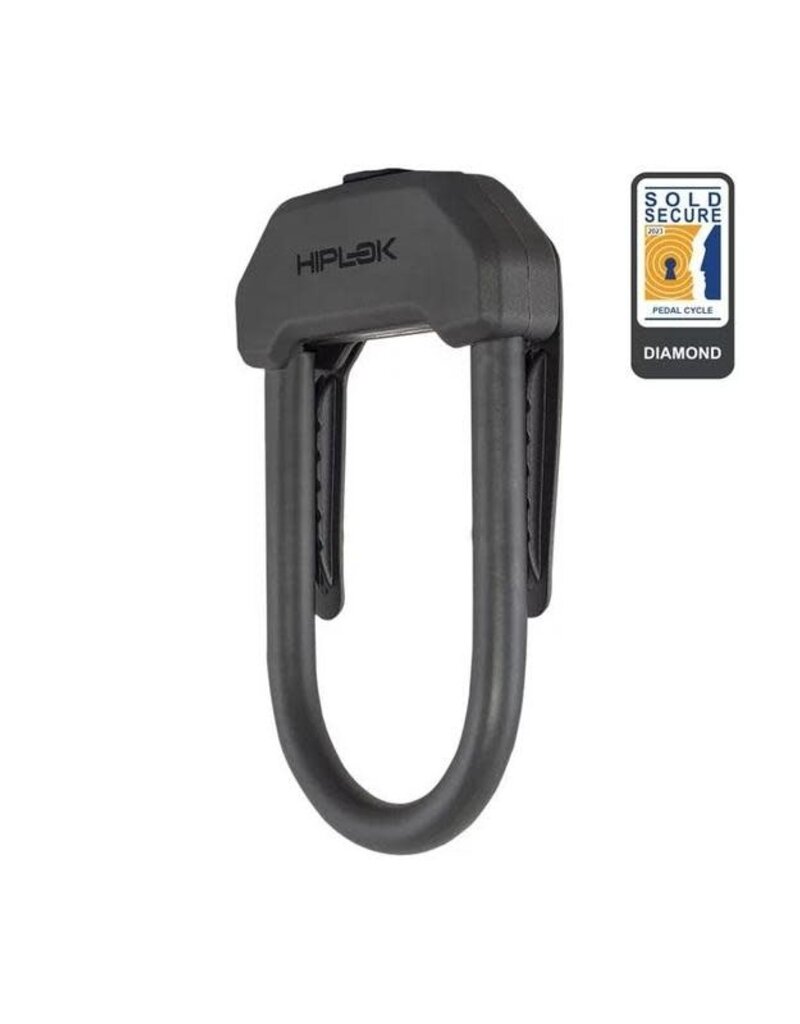 HIPLOK Hiplok DX Wearable Lock, All Black