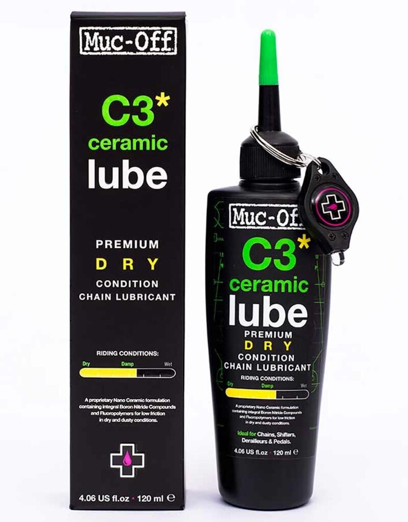 Muc-Off Muc-Off, Ceramic Dry Lubricant, 120ml with UV Torch