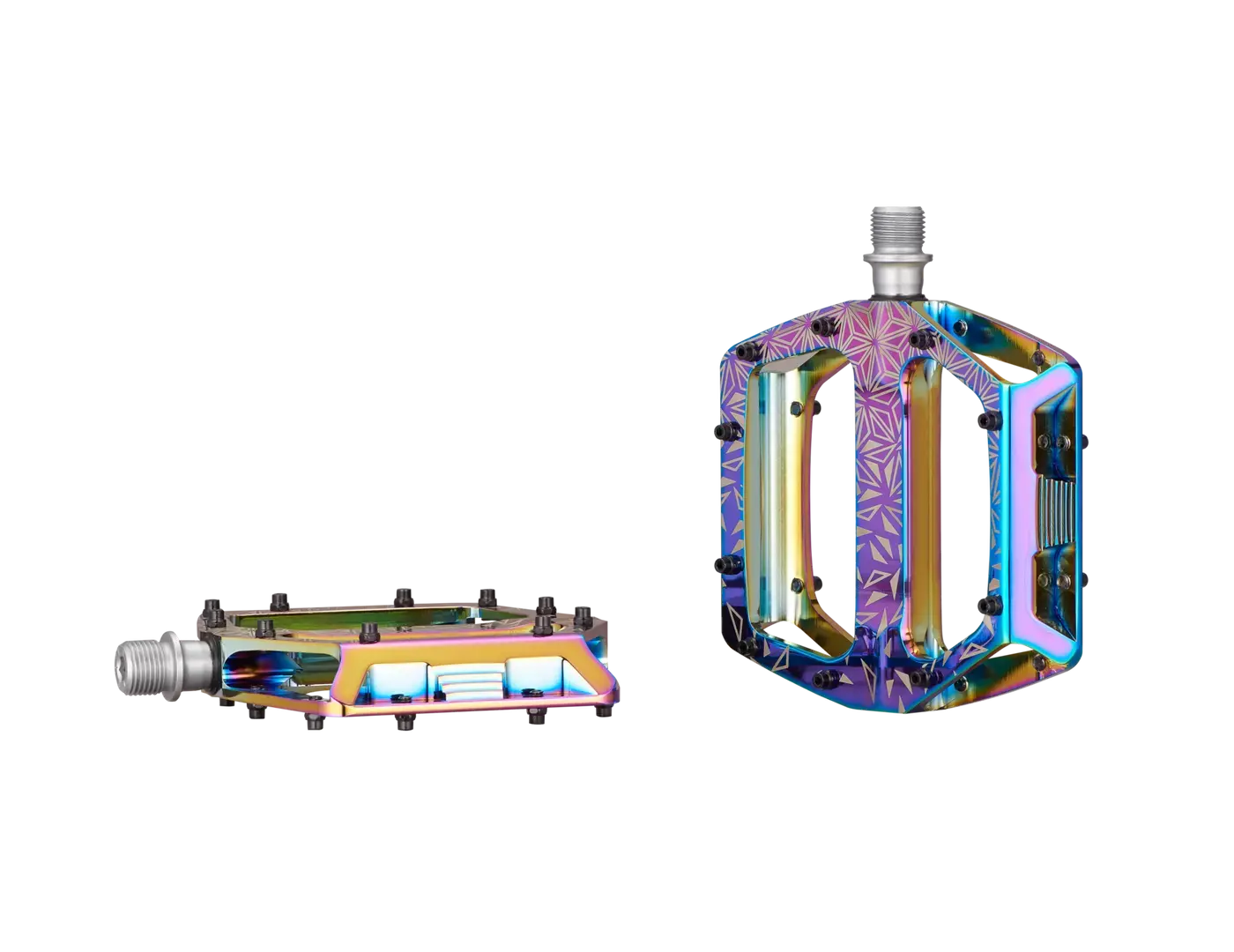 SUPACAZ KRYPTO DH OIL SLICK ペダル Supacaz Krypto Pedal - Bow