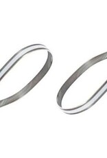 Leg Bands steel with reflective band ( Pair)