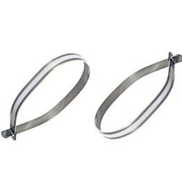 Leg Bands steel with reflective band ( Pair)