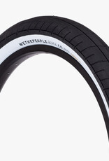 We The People WTP ACTIVATE TIRE 100 PSI 2.4" BLK/WHT SIDEWALL
