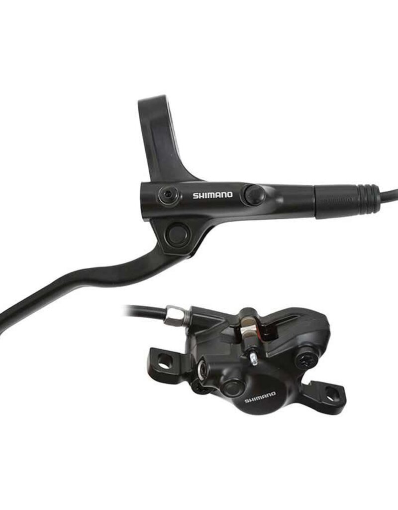 Shimano Shimano, Bl/BR-MT200, MTB Hydraulic Disc Brake, Front, Post mount, Black