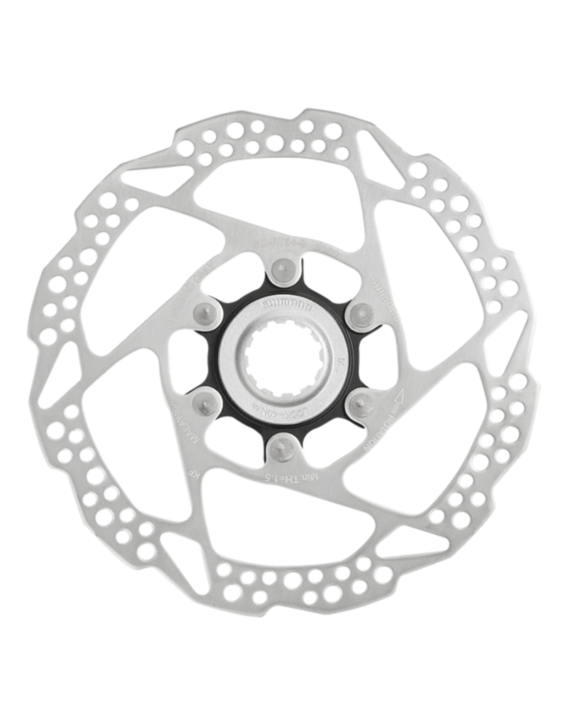 Shimano ROTOR FOR DISC BRAKE, SM-RT54, S 160MM W/LOCK RING (External Spline Type)
