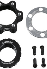 Shimano DISC BRAKE ROTOR ADAPTER, SM-RTAD05, ADAPTER FOR INSTALLING A 6-BOLT TYPE DISC ROTOR TO CENTER LOCK SYSTEM HUB/WHEEL