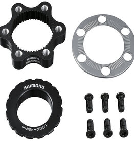 Shimano DISC BRAKE ROTOR ADAPTER, SM-RTAD05, ADAPTER FOR INSTALLING A 6-BOLT TYPE DISC ROTOR TO CENTER LOCK SYSTEM HUB/WHEEL