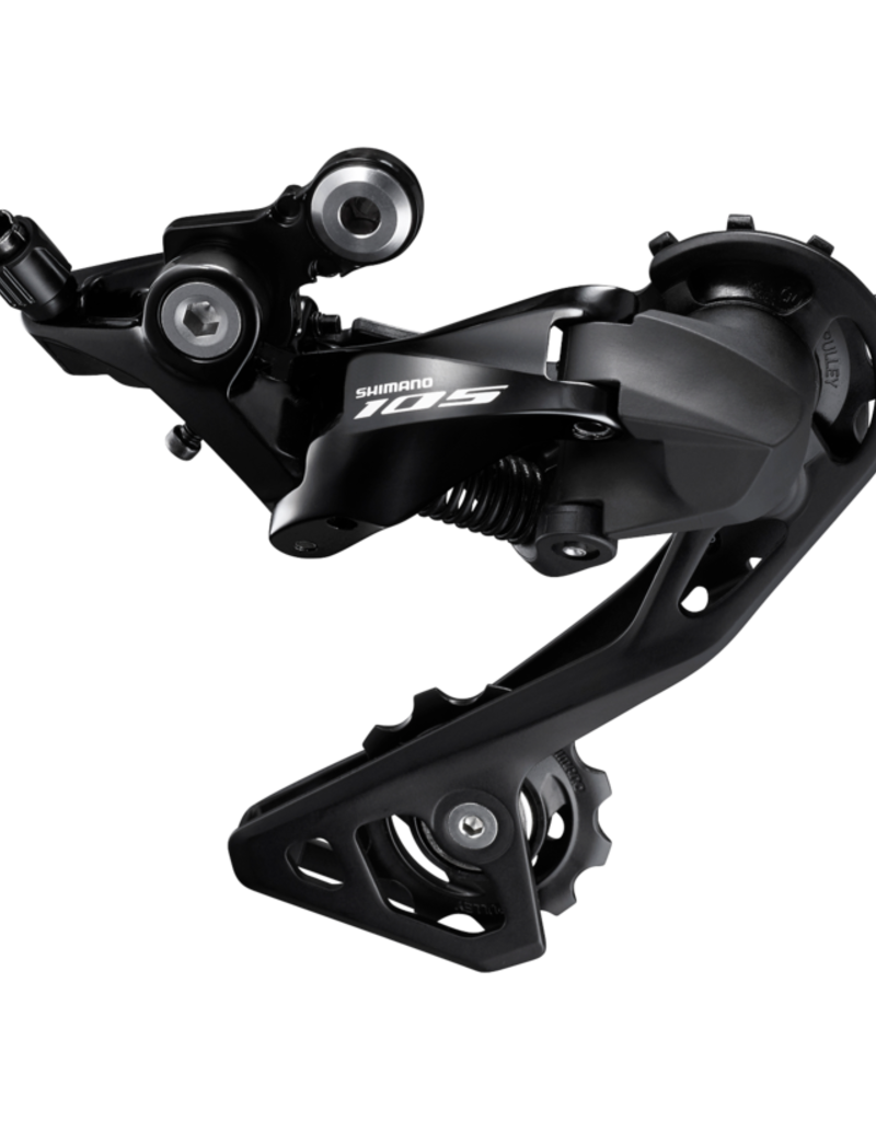 Shimano REAR DERAILLEUR, RD-R7000, 105, GS 11-SPEED, TOP NORMAL SHADOW DESIGN, DIRECT ATTACHMENT, BLACK