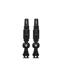 Muc-Off Muc-Off, Big Bore Lite, Tubeless Valve, Presta, 30mm, Black, Pair