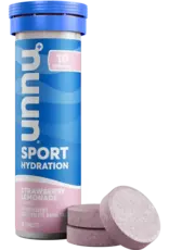 NuuN Nuun, Sport, Drink Mix, Strawberry Lemonade, Box of 8, 10 servings, 8pcs