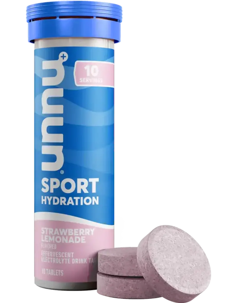 NuuN Nuun, Sport, Drink Mix, Strawberry Lemonade, Box of 8, 10 servings, 8pcs