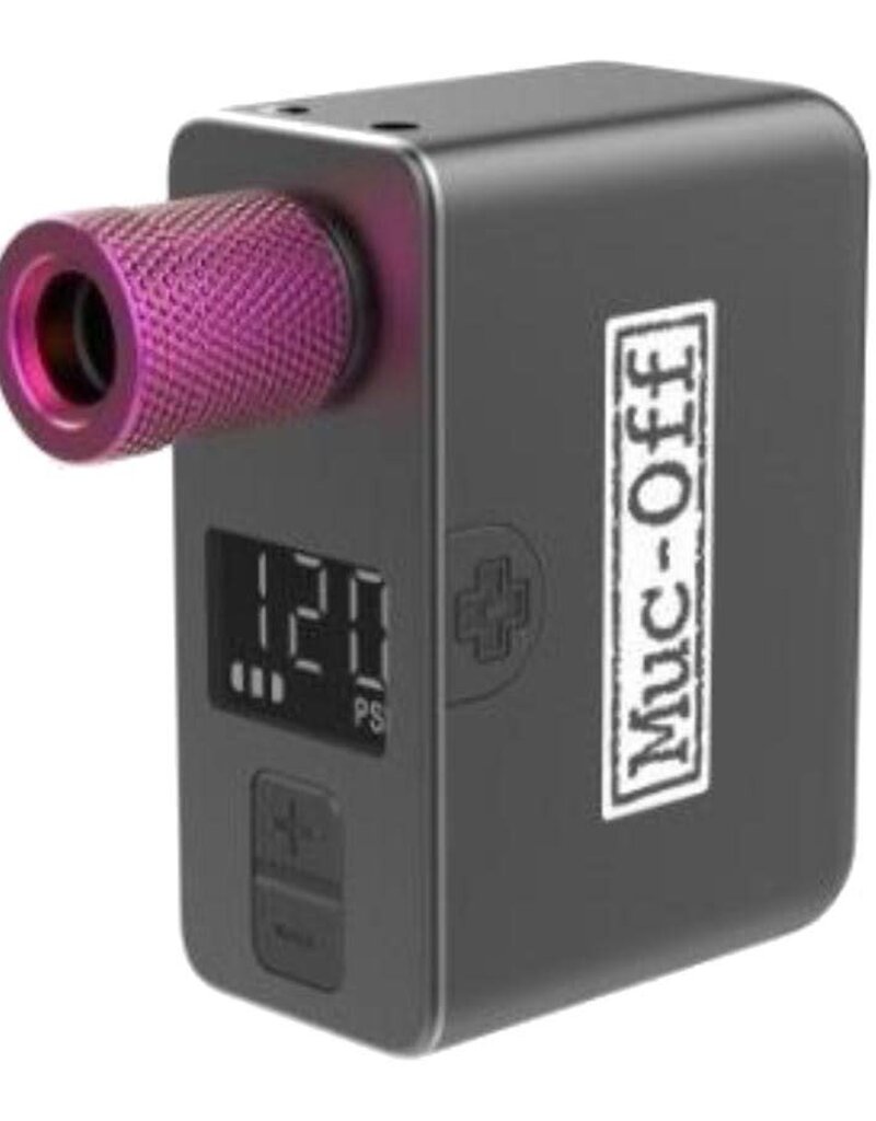 Muc-Off Muc-Off, Airmach Electric Mini Inflator Pro, Pump, 100psi, Universal, Black