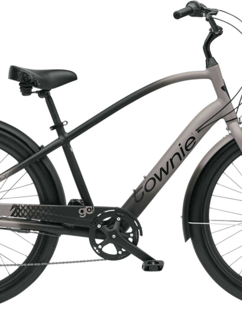 Electra Bicycle Company Townie Go! 7D EQ Step-Over Charcoal Fade
