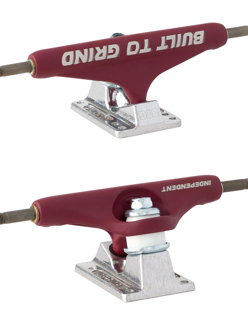 Independent INDY STG11 BTG SPEED BURGUNDY/SLV 144 2PK