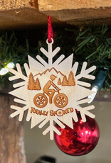 Totally Spoke'd Fatbike Ornament