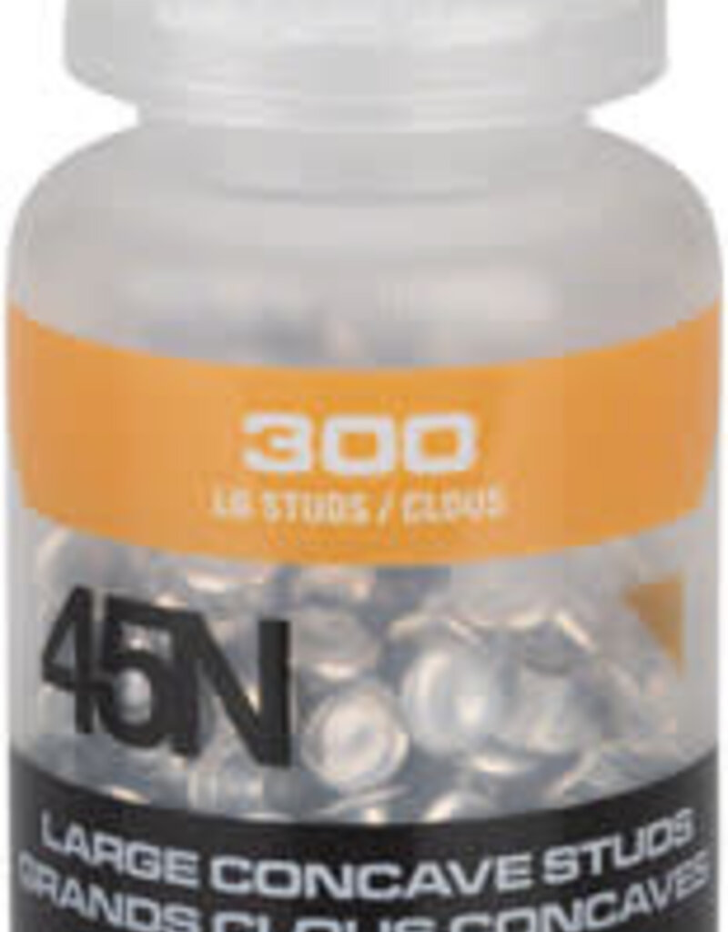 45NRTH 45NRTH Large Concave Carbide Aluminum Tire Studs - 300 Pack