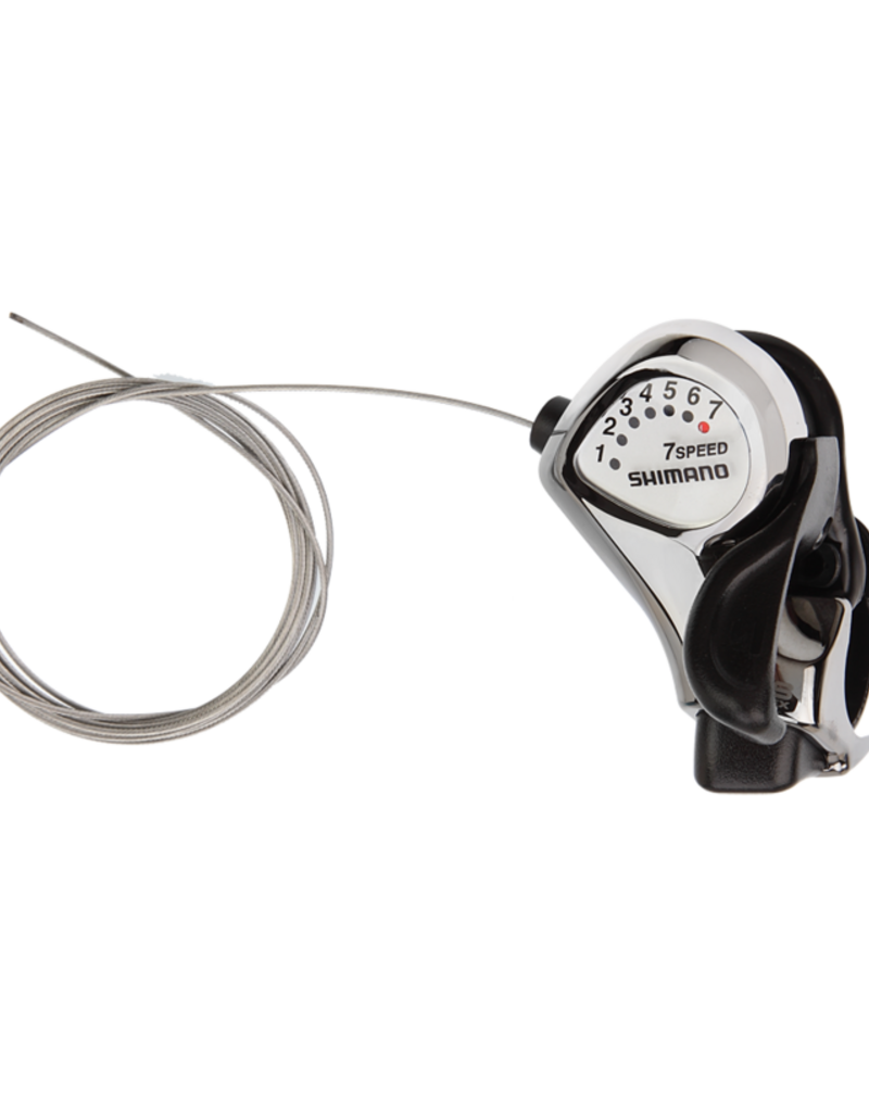 Shimano SHIFT LEVER, SL-FT55-7R, TOURNEY, RIGHT 7-SPEED, 2050MM INNER