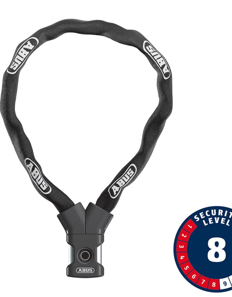 Abus Abus, Yardo, Chain Lock, Fingerprint, 7mm, 85cm, 2.8', Black