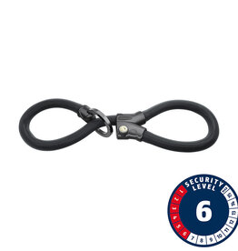 Abus Abus, Infinity Loop Plus 1806K, Chain Lock, Key, 6mm, 140cm, 4.6', Black
