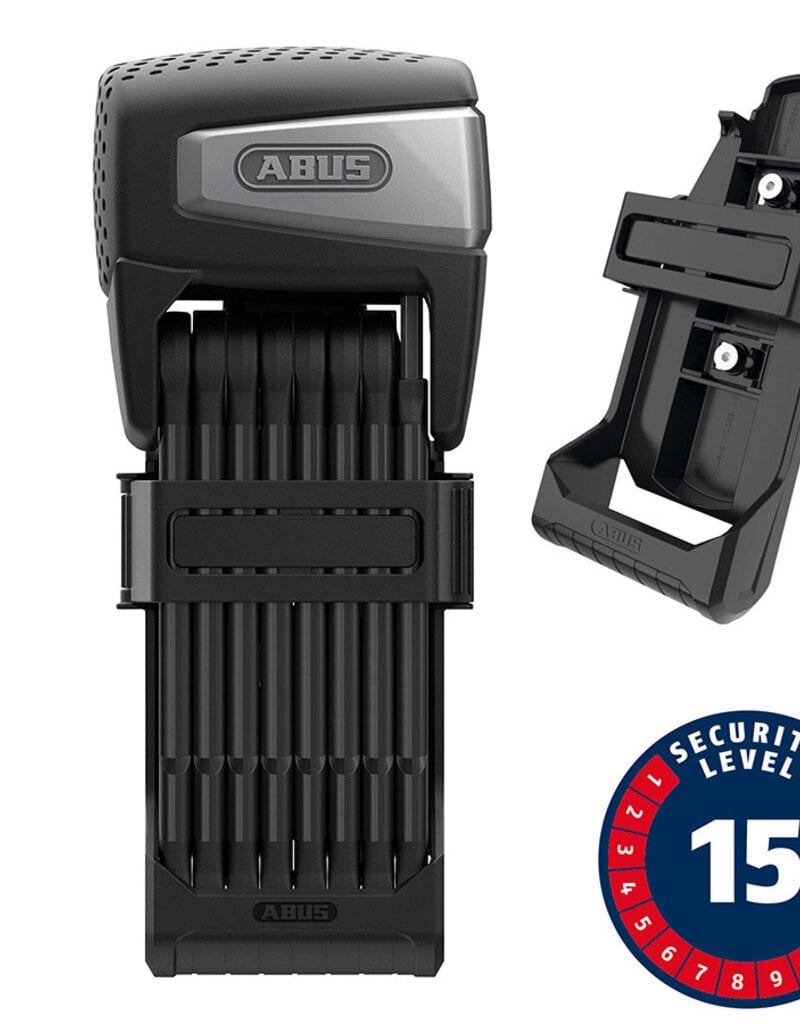 Abus Abus, Bordo Smart X 6500A, Folding Lock, Smart, 110cm, 5mm, Black, No remote, Requires phone app