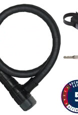 Abus Abus, Microflex 6615K, Armored cable with key lock, 15mm x 85cm (15mm x 2.8')