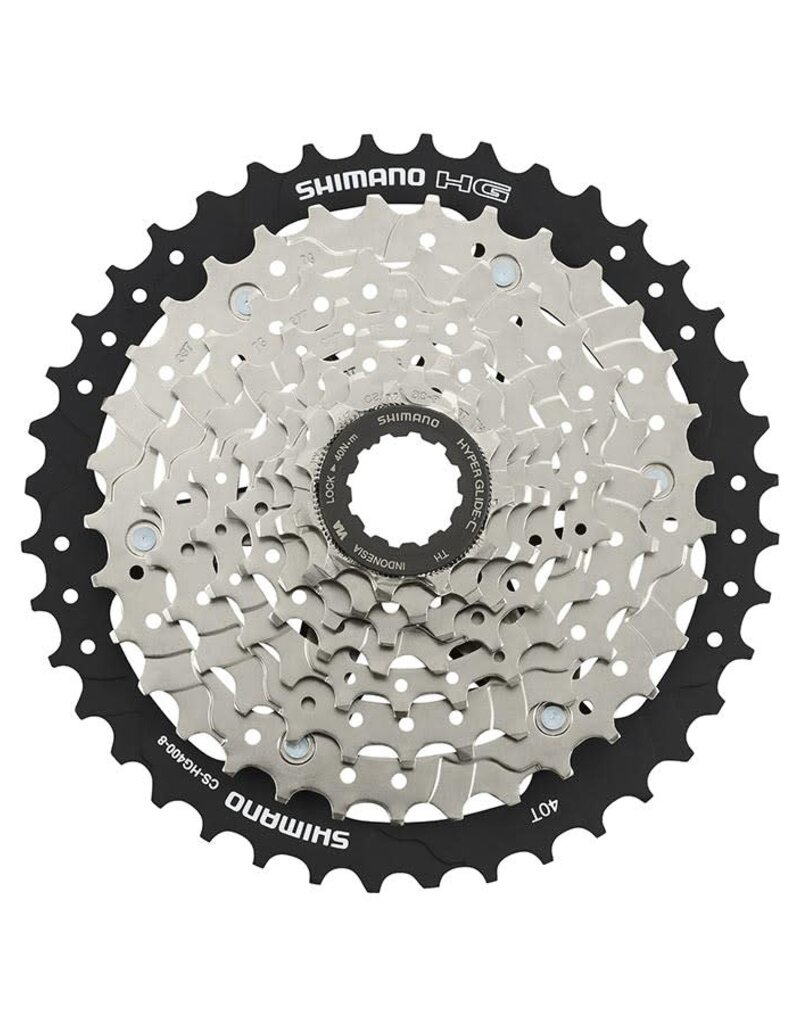 Shimano CASSETTE SPROCKET, CS-HG400-8, 8-SPEED, 11-13-15-18-22-27-33-40T ONE
