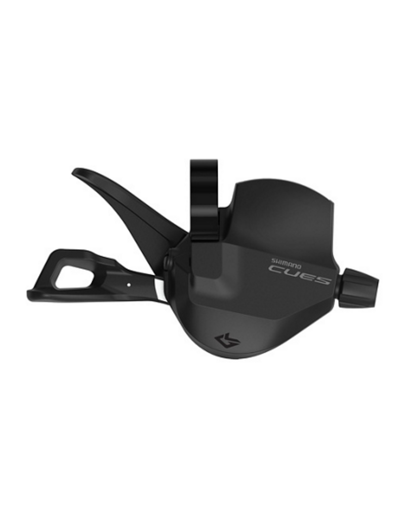 Shimano SHIFT LEVER, SL-U4010-9R, CUES, RIGHT, 9-SPEED RAPIDFIRE PLUS, 2050MM INNER, W/ OPTICAL GEAR DISPLAY, W/OT-SP41 BLACK OUTER 600X300MM ONE