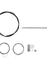 Shimano ROAD SHIFT CABLE SET POLYMER COATED FOR R9100, OT-RS900 INCLUDED - BLACK ONE