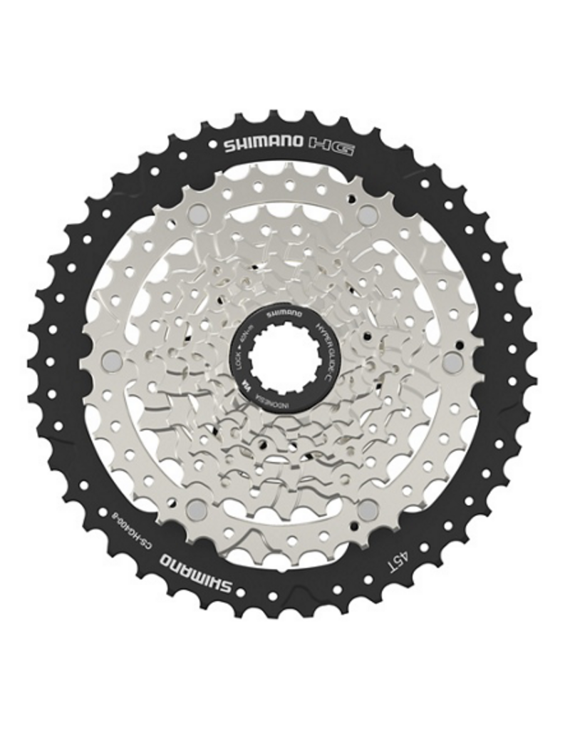 Shimano CASSETTE SPROCKET, CS-HG400-8, 8-SPEED, 11-13-15-18-22-27-35-45T ONE