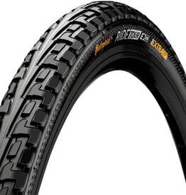 CONTINENTAL Continental Ride Tour Tire - 24 x 1.75, Clincher, Wire, Black, ExtraPuncture Belt, E25
