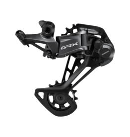 Shimano REAR DERAILLEUR, RD-RX822, GRX, SGS 12-SPEED, TOP NORMAL, SHADOW PLUS DESIGN, DIRECT ATTACHMENT, W/OT-RS900 (BLACK) 240MM X1, LONG NOSE CAP X1 ONE