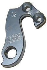 North Shore Billet NSB Brodie Road Derailleur Hanger - sub for dropout 61