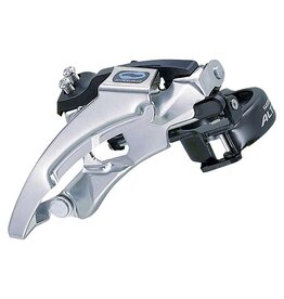 Shimano FRONT DERAILLEUR, FD-M310, TOP-SWING, DUAL-PULL, BAND-TYPE 34.9MM (W/31.8 & 28.6MM ADAPTER) FOR 42/48T, CS-ANGLE: 63-66, CL: 47.5/50MM ONE