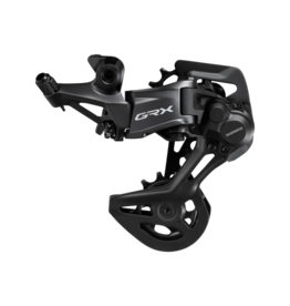 Shimano REAR DERAILLEUR, RD-RX822, GRX, GS 12-SPEED, TOP NORMAL, SHADOW PLUS DESIGN, DIRECT ATTACHMENT, W/OT-RS900 (BLACK) 240MM X1, LONG NOSE CAP X1 ONE