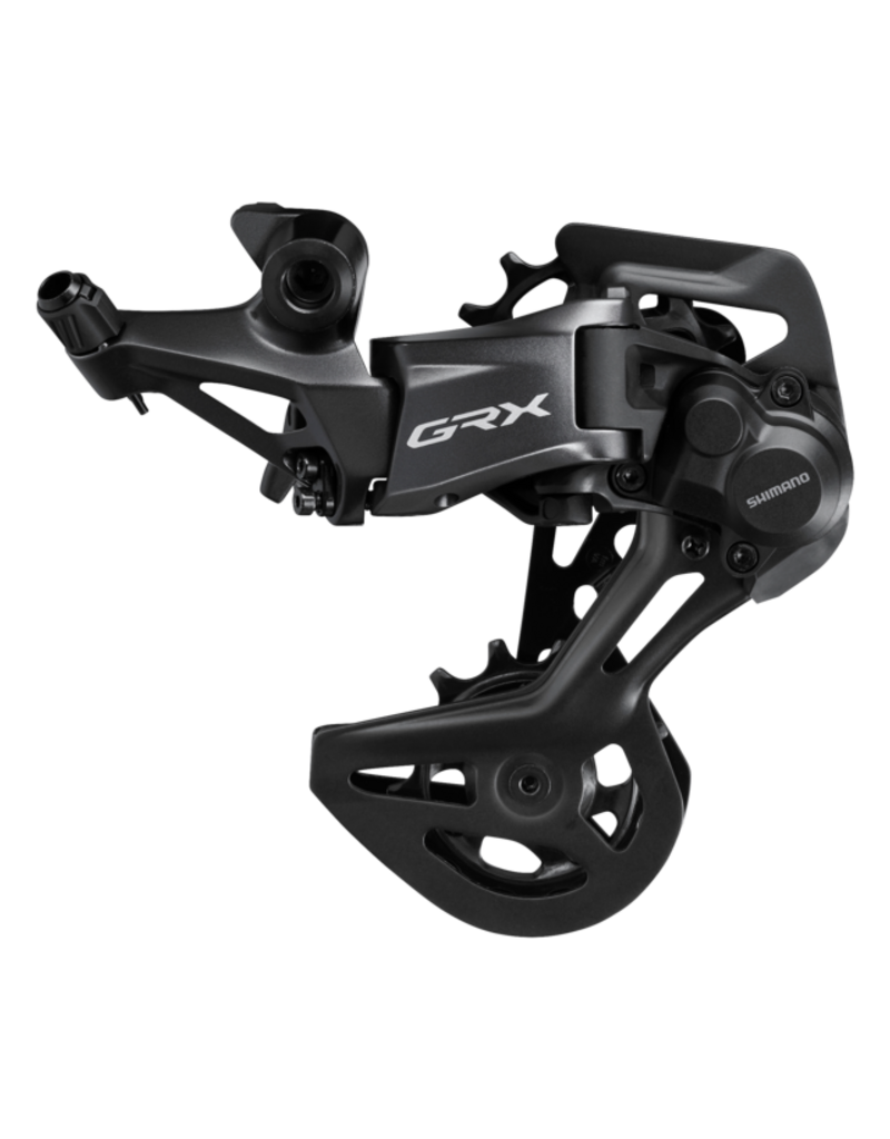 Shimano REAR DERAILLEUR, RD-RX822, GRX, GS 12-SPEED, TOP NORMAL, SHADOW PLUS DESIGN, DIRECT ATTACHMENT, W/OT-RS900 (BLACK) 240MM X1, LONG NOSE CAP X1 ONE