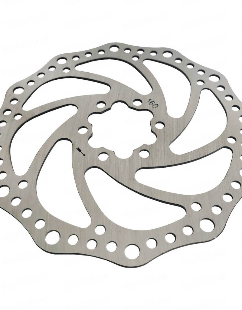 Rotor disc 160mm stainless steel